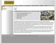 Tablet Screenshot of kromexim.sk